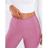 imageCRZ YOGA Fleece Lined Leggings Pockets 28  Thermal Casual Lounge Workout Womens Yoga Full Length Pants Winter WarmVelvet Dust