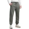 imageCRZ YOGA Cotton Fleece Lined Sweatpants for Men 30  Classic Fit Casual Lounge Cozy Sweat Pants Joggers with Zipper PocketsGrey Sage