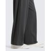imageCRZ YOGA 4Way Stretch Wide Leg Work Pants for Women 29  Bussiness Casual Trousers with PocketsInk Gray
