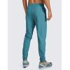 imageCRZ YOGA Athletic Joggers for Men 29  Lightweight Running Training Pants with Zip Pockets and Ankle ZippersWashed Blue