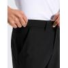 imageCRZ YOGA Breeze Comfy Golf Pants for Men  3032 Lightweight Quick Dry Casual Athletic Work Dress Trousers with PocketsBlack