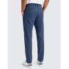 imageCRZ YOGA Breeze Comfy Golf Pants for Men  3032 Lightweight Quick Dry Casual Athletic Work Dress Trousers with PocketsElectric Blue