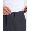 imageCRZ YOGA Breeze Comfy Golf Pants for Men  3032 Lightweight Quick Dry Casual Athletic Work Dress Trousers with PocketsInk Gray