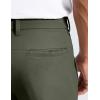 imageCRZ YOGA Breeze Comfy Golf Pants for Men  3032 Lightweight Quick Dry Casual Athletic Work Dress Trousers with PocketsLight Army Green
