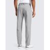 imageCRZ YOGA Breeze Comfy Golf Pants for Men  3032 Lightweight Quick Dry Casual Athletic Work Dress Trousers with PocketsLinen Grey