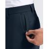 imageCRZ YOGA Breeze Comfy Golf Pants for Men  3032 Lightweight Quick Dry Casual Athletic Work Dress Trousers with PocketsTrue Navy