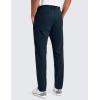imageCRZ YOGA Breeze Comfy Golf Pants for Men  3032 Lightweight Quick Dry Casual Athletic Work Dress Trousers with PocketsTrue Navy
