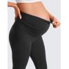 imageCRZ YOGA Butterluxe Extra Long Maternity Leggings 30  Yoga Lounge Pants for Tall Women Pregnancy Soft Over The BellyBlack
