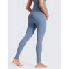 imageCRZ YOGA Butterluxe Extra Long Maternity Leggings 30  Yoga Lounge Pants for Tall Women Pregnancy Soft Over The BellyWashed Denim