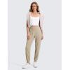 imageCRZ YOGA Butterluxe High Waisted Joggers for Women 28  Casual Lounge Workout Yoga Pants with PocketsOak