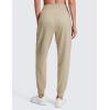 imageCRZ YOGA Butterluxe High Waisted Joggers for Women 28  Casual Lounge Workout Yoga Pants with PocketsOak