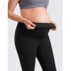 imageCRZ YOGA Butterluxe Maternity Leggings 25  Over The Belly Buttery Soft Workout Activewear Yoga Womens Pregnancy PantsBlack