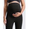 imageCRZ YOGA Butterluxe Maternity Leggings 25  Over The Belly Buttery Soft Workout Activewear Yoga Womens Pregnancy PantsBlack
