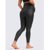 imageCRZ YOGA Butterluxe Maternity Leggings 25  Over The Belly Buttery Soft Workout Activewear Yoga Womens Pregnancy PantsBlack Foil Pattern