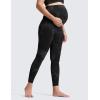 imageCRZ YOGA Butterluxe Maternity Leggings 25  Over The Belly Buttery Soft Workout Activewear Yoga Womens Pregnancy PantsBlack Tie Dye Flowers