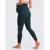 imageCRZ YOGA Butterluxe Maternity Leggings 25  Over The Belly Buttery Soft Workout Activewear Yoga Womens Pregnancy PantsForest Dark Green