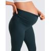 imageCRZ YOGA Butterluxe Maternity Leggings 25  Over The Belly Buttery Soft Workout Activewear Yoga Womens Pregnancy PantsForest Dark Green