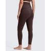 imageCRZ YOGA Butterluxe Maternity Leggings 25  Over The Belly Buttery Soft Workout Activewear Yoga Womens Pregnancy PantsHot Fudge Brown