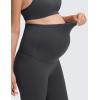 imageCRZ YOGA Butterluxe Maternity Leggings 25  Over The Belly Buttery Soft Workout Activewear Yoga Womens Pregnancy PantsMysterious Grey