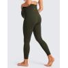imageCRZ YOGA Butterluxe Maternity Leggings 25  Over The Belly Buttery Soft Workout Activewear Yoga Womens Pregnancy PantsOlive Green