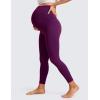 imageCRZ YOGA Butterluxe Maternity Leggings 25  Over The Belly Buttery Soft Workout Activewear Yoga Womens Pregnancy PantsPlum Magenta