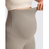 imageCRZ YOGA Butterluxe Maternity Leggings 25  Over The Belly Buttery Soft Workout Activewear Yoga Womens Pregnancy PantsWarm Ash Grey