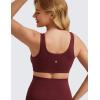 imageCRZ YOGA Butterluxe Maternity V Neck Nursing Bras  Wireless Sleep Breastfeeding Lounge Womens Pregnancy Bralette ComfyRed Merlot