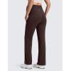 imageCRZ YOGA Butterluxe Maternity Wide Leg Pants Pockets 315  Over The Belly Workout Yoga Lounge Womens PregnancyHot Fudge Brown