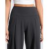 imageCRZ YOGA Butterluxe Palazzo Pants Pockets 30  Front Pleated High Waisted Yoga Lounge Casual Wide Leg Buttery SoftMysterious Grey