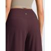 imageCRZ YOGA Butterluxe Palazzo Pants Pockets 30  Front Pleated High Waisted Yoga Lounge Casual Wide Leg Buttery SoftRipe Plum