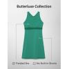 imageCRZ YOGA Butterluxe Racerback Mini Dress for Women  A Line Crewneck Casual Travel Outfits with Bras No Builtin ShortsCascadia Green