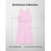 imageCRZ YOGA Butterluxe Racerback Mini Dress for Women  A Line Crewneck Casual Travel Outfits with Bras No Builtin ShortsVita Pink