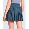 imageCRZ YOGA Girls FeatheryFit Soft Athletic Pleated Skirts  Tennis School Casual Skorts with Pockets Liner Kids TeenStelindigo