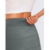 imageCRZ YOGA High Waisted A line Golf Skirts for Women  Mini Lined Tennis Casual Work Skorts with 3 PocketsGrey Sage
