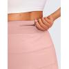 imageCRZ YOGA High Waisted A line Golf Skirts for Women  Mini Lined Tennis Casual Work Skorts with 3 PocketsPuff Pink