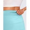 imageCRZ YOGA High Waisted A line Golf Skirts for Women  Mini Lined Tennis Casual Work Skorts with 3 PocketsTurquoise
