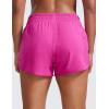 imageCRZ YOGA High Waisted Running Shorts for Women 25  Mesh Liner Quick Dry for Workout Sport Athletic with Zipper PocketHibiscus Purple