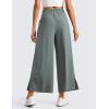 imageCRZ YOGA Lightweight Wide Leg Cropped Pants for Women 25  Casual Travel Work Sweatpants SummerGrey Sage