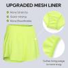 imageCRZ YOGA Low Waisted Running Shorts for Women 25  Mesh Liner Quick Dry for Workout Sport Athletic with Zipper PocketNeon Yellow