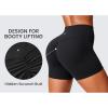 imageCRZ YOGA Secretsculpt Butterlift Biker Shorts 4  No Front Seam High Waisted Womens Workout Gym Booty Scrunch ButtBlack