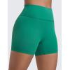 imageCRZ YOGA Secretsculpt Butterlift Biker Shorts 4  No Front Seam High Waisted Womens Workout Gym Booty Scrunch ButtCascadia Green