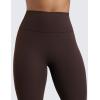 imageCRZ YOGA Secretsculpt Butterlift Workout Leggings 28  No Front Seam High Waisted Womens Yoga Pants Booty Scrunch ButtHot Fudge Brown