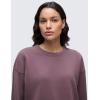 imageCRZ YOGA SoftAura Pullover Sweatshirt for Women  Crewneck Workout Casual Basic Fall Sweat ShirtsLight Ripe Plum