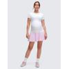 imageCRZ YOGA Softembrace Maternity Crewneck Short Sleeve Shirts  Soft Casual Pregnancy Tops Going Out Basic TShirts for WomenWhite