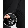 imageCRZ YOGA Workout Daily Pants for Men 30  Quick Dry SweatWicking Athletic Casual Lounge Joggers Trouser with PocketsBlack