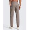 imageCRZ YOGA Workout Daily Pants for Men 30  Quick Dry SweatWicking Athletic Casual Lounge Joggers Trouser with PocketsCliff Ash