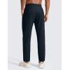imageCRZ YOGA Workout Daily Pants for Men 30  Quick Dry SweatWicking Athletic Casual Lounge Joggers Trouser with PocketsTrue Navy