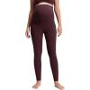 imageCRZ YOGA Butterluxe Extra Long Maternity Leggings 30  Yoga Lounge Pants for Tall Women Pregnancy Soft Over The BellyRipe Plum
