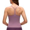 imageCRZ YOGA Butterluxe Racerback Tank Tops for Women  Scoop Neck Spaghetti Strap Padded Workout Camisole with Built in BraLight Lavender