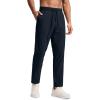 imageCRZ YOGA Workout Daily Pants for Men 30  Quick Dry SweatWicking Athletic Casual Lounge Joggers Trouser with PocketsTrue Navy